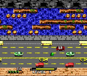 Frogger (USA) screen shot game playing